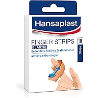 Hansaplast Elastic Fingerstrips Pflaster, Wundpflaster speziell für Wunden an den Fingern geeignet, flexible und…
