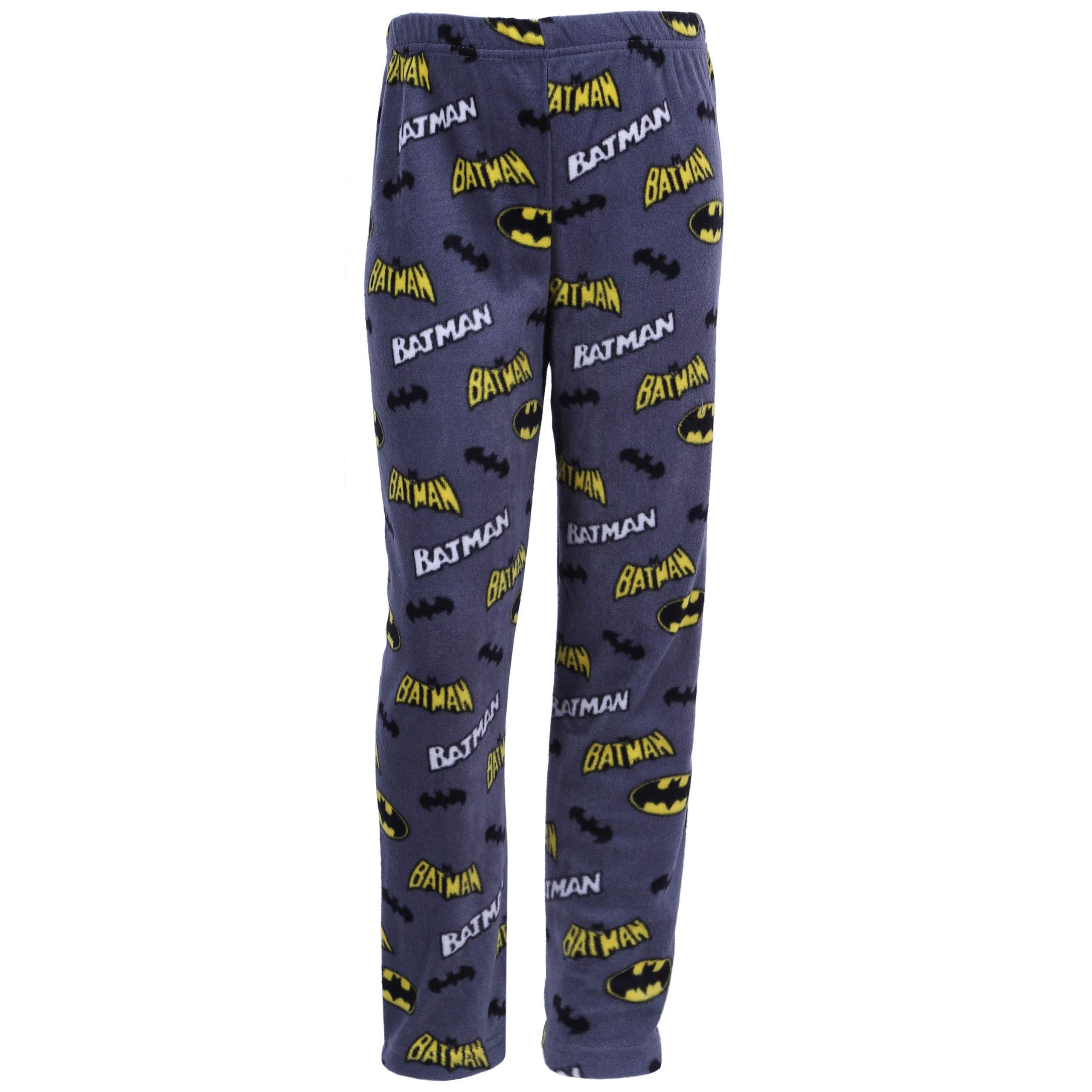 Batman-DC-COMICS-Blauer-Grauer-Pyjama