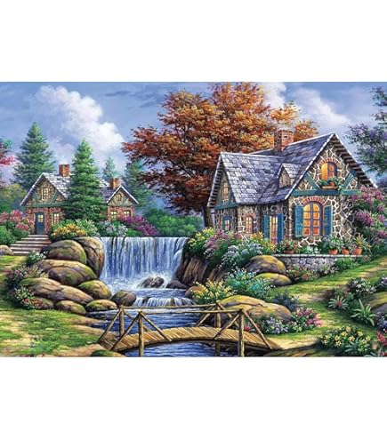 5D Diamant Painting Kit Landschaft - DIY Diamond Painting 30x40 Cm