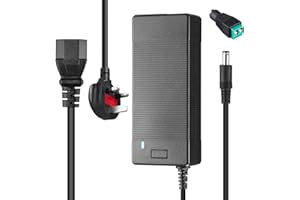 MEIYUE 12V 5A 60W Power Supply Adapter, AC100-240V to DC12V 60W Converter Adapter Charger Transformer 5.5mm x 2.1mm DC Plug for CCTV Camera, LED Strip Lights, LCD Monitors