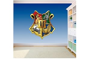 SOLO SIGNS UK Autocollant mural en vinyle imprimé Bouclier de Poudlard – Harry Potter (XL 650 x 700 mm)