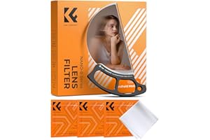 K&F CONCEPT Nano-Bacis 100MM Filtro Manuale a Prisma Lineare Medio, Filtro Effetti Speciali a Prism in Vetro Ottico con 3pcs Panno di Pulizia