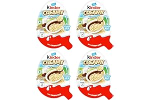 4x KINDER CREAMY MILKY & CRUNCHY JE 19G