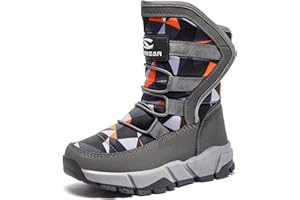 GUBARUN Schneestiefel Jungen Mädchen Winterstiefel Kinder Winter Outdoor Wasserdicht Warme Stiefel