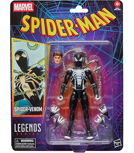 Marvel Legends Spider-Man The Animated Series Retro Black Suit Marvel Legends Spider-Man The Animated Series Retro Black Suit