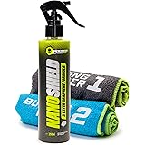 Nano Shield Spray Auto Politur Set - Graphen Keramikversiegelung Auto - Starker Schutz vor Korrosion, Salz, Kratzern - Wasser