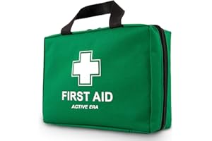 ‎THE BODY SOURCE Erste Hilfe Set - 90-teiliges Premium Erste-Hilfe-Set - enthält Sofort Kühlpacks, Augenspülung, Rettungsdecke für zu Hause, Büro oder Auto - Grün