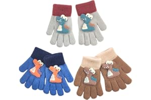 Zoonvii Guantes de Invierno para niños