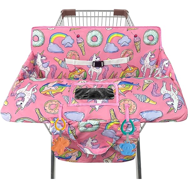 Shopping Cart Cover For Baby Shopping Cart Cover, 2-in-1 Cart