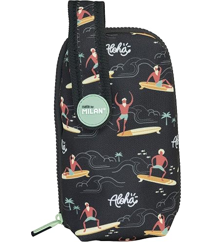 MILAN® Astuccio portapenne 4 cerniere con patta serie