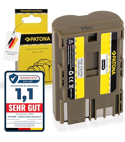 non BP-508 BP-511 BP-511A BP-512 BP-514 Battery Replacement for DM