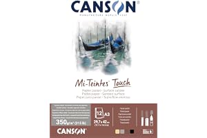 Canson 200005425 – Miheintes Touch Pad – A3 – 12 ark