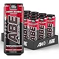 Applied Nutrition ABE Pre Workout Cans - All Black Everything Energy + Performance Drink, ABE Carbonated Beverage Sugar Free with Caffeine (Pack of 12 Cans x 330ml) (Cherry Slushie)
