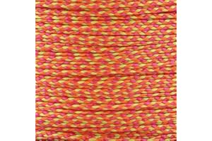 PARACORD PLANET Nano Cordon : 0,75 mm de diamètre 300 Pieds Bobine de Cordon tressé – Disponible dans Une variété de Couleurs