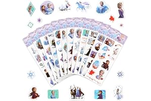 VIYAAN Autocollants 3D pour Enfants, 12 Feuilles D'autocollants pour Enfants