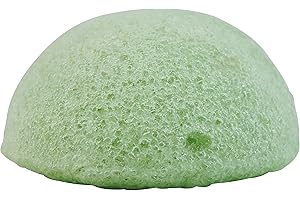 SUN & SIA SOURCE OF YOUR NATURAL BEAUTY Sun & Sia - Éponge Konjac à l'Aloe Vera - Soin Visage Tout Type de Peau - Adoucissante, Hydratante et Régénérante - Biodégradable, Sans Colorants ni Additifs - Nettoie et Exfolie - Équilibre le pH