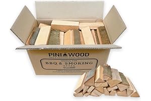 PINI Mini leña de haya seca 15 cm para horno de pizza portátil 10 kg