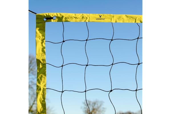 Vermont FIVBA Filet de Beach-Volley de 8,5 m x 0,9 m | Résistant aux UV | Filet d’Entraînement et de Match