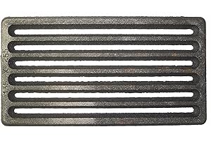 ITALIA RICAMBI GAS Griglia in ghisa per stufa e caminetto caduta cenere 135 x 255 mm. - K6844/1