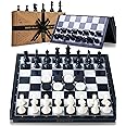 Jaques of London Magnetic Chess Set | Travel Chess Set | Folding Chess Board and Chess Pieces | Quality Chess Sets | Since 1795