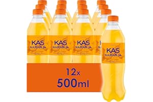 LIFEWTR KAS Orange - Rafraîchissement aromatisé - Bouteille - 12 x 500 ml