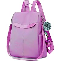 Mackchan Cute Style Female Student Oxford Waterproof Anti Thief School Bags Backpack Girls Daily Backpack Sling Bag (MC…