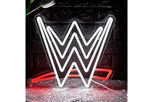 YZR Wrestling Neon Sign, LED Wrestling Neon Sign for Wall and Room Decor, USB Neon Night Light for Game Room Bedroom Birthday Competition Party Gifts