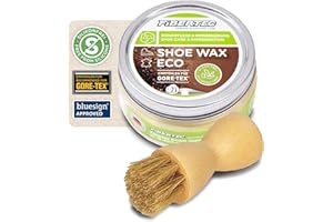 FIBERTEC Shoe Wax Eco Schuhwachs & Auftragsbürste