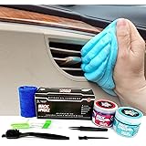 Car Cleaning Gel Kit Supplies for Car Interior Detailing, Vent cleaner Duster tools, Auto Dust, Keyboard Cleaner Putty, Pc La