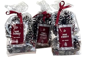 BWG Christmas Pot Pourri Fragrance Bags - Pine Forest - Set of 3