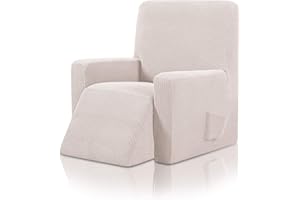 PETCUTE Funda Sillon Relax reclinable Elastica Cubierta Protectora Sillon Funda Impermeable Universal Funda Sillon 1 Plaza