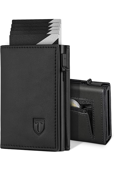 Portafoglio Uomo Slim Bronzi® - Portacarte RFID Antiscanno, Design Italiano In Similpelle - Foto 7