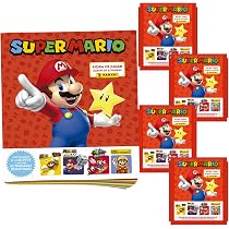 Panini Super Mario – Blister 13 Pochettes + 1 Offerte – 70 Stickers à Collectionner