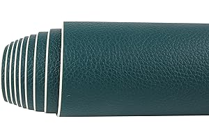 Surriba Kunstleder Reparaturset, Lederflicken Selbstklebend für Auto Ledersitz Motorrad Sofa Bürostühle DIY-Basteleien Federtasche Möbel Wand 60 * 300cm Smaragdgrün