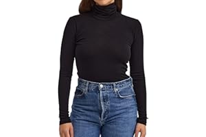 DILLING Haut à col roulé en Laine de mérinos pour Femme