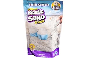 SpinMaster Kinetic Sand Scents Vanilla Cupcake 8oz