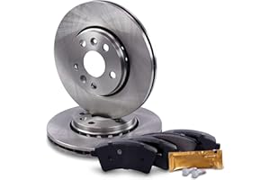 ATEC Germany Kit de freinage essieu avant y compris disques de frein Ø 280 mm ventilés + plaquettes de frein avant Compatible avec MERCEDES-BENZ CITAN (W415) RENAULT KANGOO (KW0/1_) (FW0/1_)