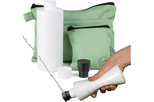 CULOCLEAN.COM CuloClean Sac d'hygiène pour randonnée + bidet de voyage portable + bouteille Kit d'hygiène personnelle pour les randonneurs, ne laisse aucune trace (LNT) lors de la randonnée à la campagne.