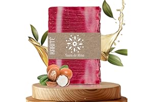 SAVIA DE ALMA Jabón de Karité Artesanal y Vegano – Jabón en Barra Natural, Facial, de Manos y Cuerpo | Hidratante, Nutritivo y Biodegradable | Hecho en España | 100 g (1, Karité)