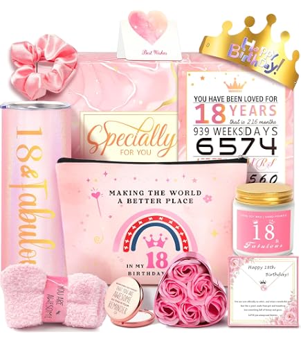 Coffret Cadeau Anniversaire 40 Ans Femme - Panier Surprise Luxe Jaune & Doré Avec 10 Cadeaux Pour Elle, Meilleure Amie, Sœur, Fille Ou Nièce