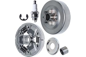 Gubeter Tambour d'embrayage .325 Kit de roulement de Tambour d'embrayage pour Stihl MS261 MS261C MS271 MS271C MS291 MS291C MS240 MS260 MS270 MS280, Bougies d'allumage