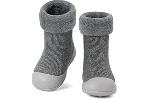 MK MATT KEELY Zapatos Calcetines Invierno Bebé Calzado Barefoot Antideslizantes Zapatos Bebé Primeros Pasos Niño Niña