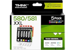 Timink PGI-580XXL CLI-581XXL, zamiennik atramentu do Canon 580/581XXL, wkłady do Canon Pixma TR8550 TS9550 TS705 TS6150 TS6151 TS6250 TS8150 TS8151 TS8152 TS8250 TR750