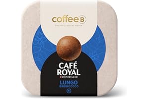 CoffeeB by café royal Boules de café Lungo - spécialement conçues pour l'utilisation de la machine à café CoffeeB - 90 Boules