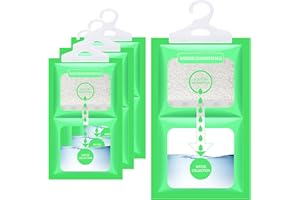 BPB Worek osuszający do szafy, 3-pak, pochłaniacze wilgoci, wiszące wnętrze, idealne do zatrzymania wilgoci i kondensacji do szafy, szafy, domu, kuchni, garażu, sypialni, przyczepy kempingowej, biura