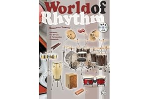 World of Rhythm (Buch/MP3-CD): 8 Sheets for Drum & Percussion Ensemble mit MP3-CD