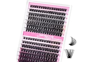 Fadlash Sztuczne przedłużanie rzęs 0.07 D Rogówka 8-16mm 80D+100D Pojedyncze kępki rzęs DIY Volume Russe Rzęsy wielokrotnego użytku