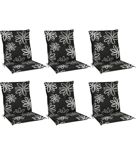 Fauteuil de jardin bois avec coussin orange x2 neuf - Jardin & Plantes