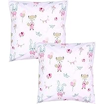 TupTam Federa Cuscino Bambini Volpe Stelle - Cotone 100% Blu Scuro 50x50cm - Foto 2