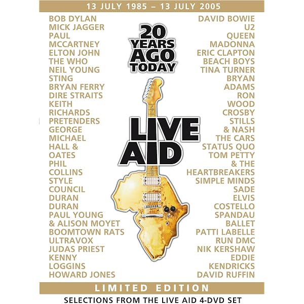 Live Aid (4 Disc Set): Amazon.co.uk: DVD & Blu-ray